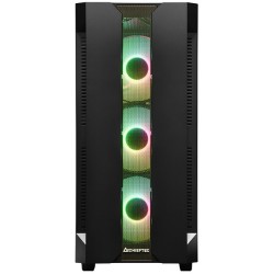 Buy Chieftec Hunter GS-01B-OP - Midi ATX Gaming PC Case - Black, Tempered Glass,... in Cyprus, Nicosia, Limassol, Larnaka, Pafos
