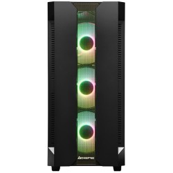 Buy Chieftec Hunter GS-01B-OP - Midi ATX Gaming PC Case - Black, Tempered Glass,... in Cyprus, Nicosia, Limassol, Larnaka, Pafos