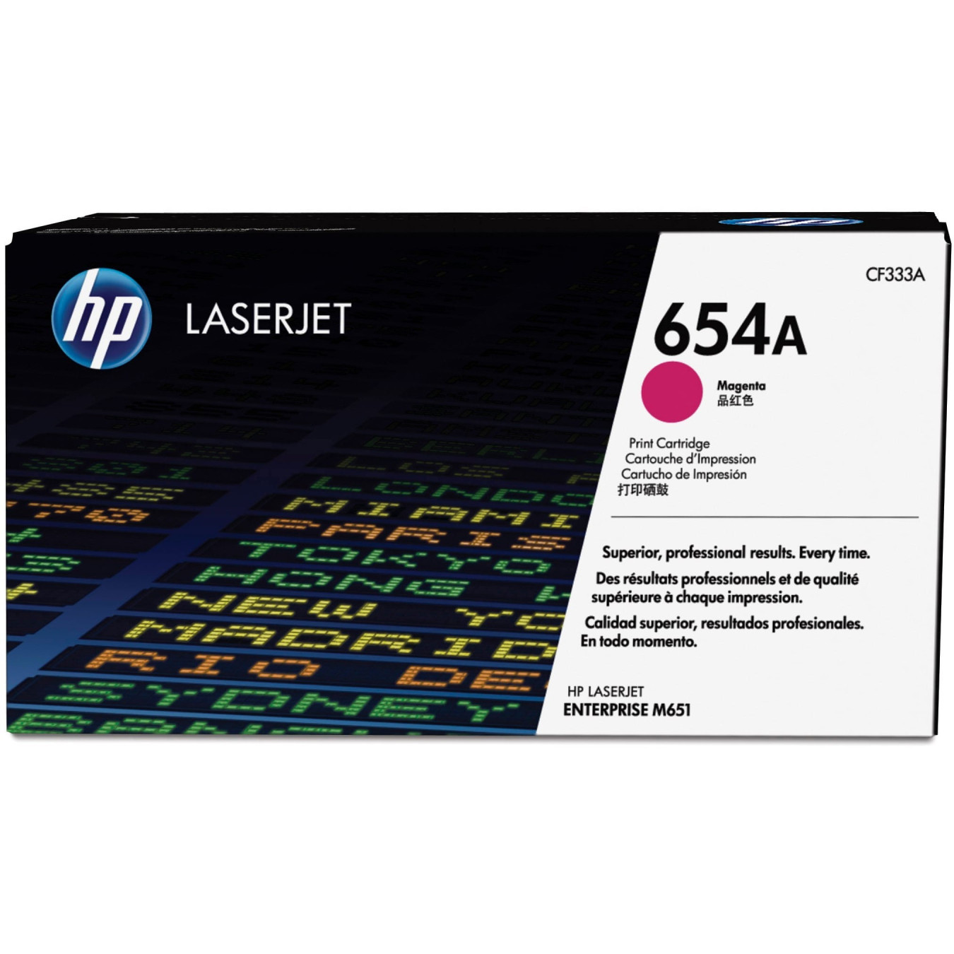 HP 654A Original Toner Cartridge - CF333A - Magenta, Standard Yield 15,000 pages — Buy in Cyprus with Fast Delivery