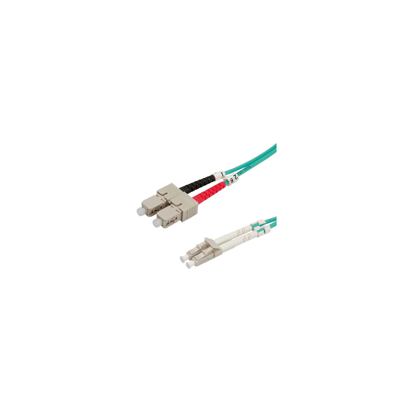 VALUE LWL-Kabel 50 125um OM3 LC SC trkis 3m — Buy in Cyprus with Fast Delivery