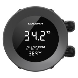 K COUGAR CPU Wasserkühlung Poseidon Vistek 360. ARGB. Schwarz — Buy in Cyprus with Fast Delivery