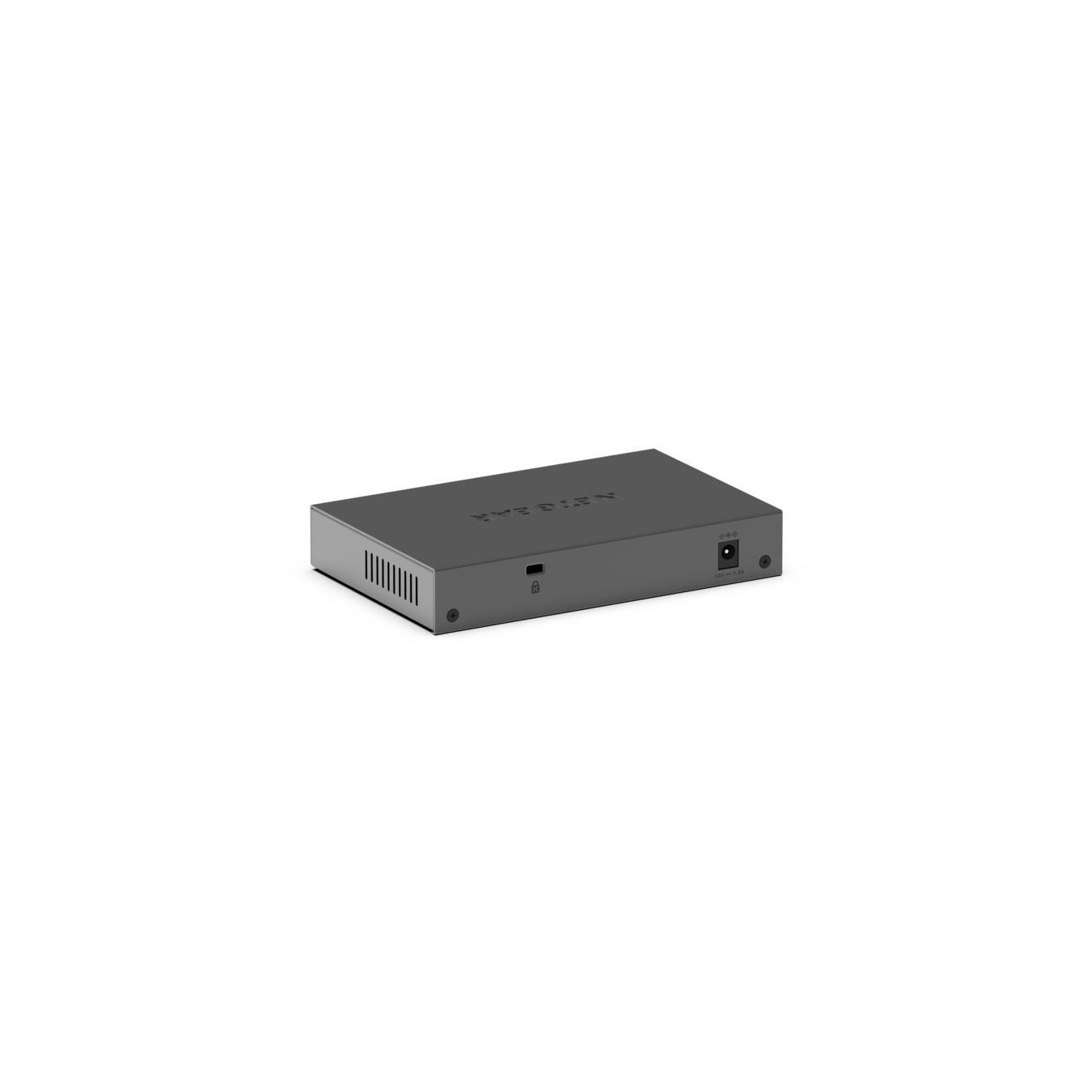 NETGEAR 8-Port Gigabit Unmanaged Switch - GS108Ev4 - Grey, 8x 10/100/1000 Mbps, L2/L3, Fanless