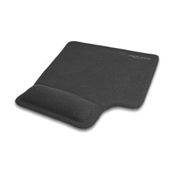DELOCK Ergonomisches Mauspad mit Gel Linkshänder schwarz — Buy in Cyprus with Fast Delivery