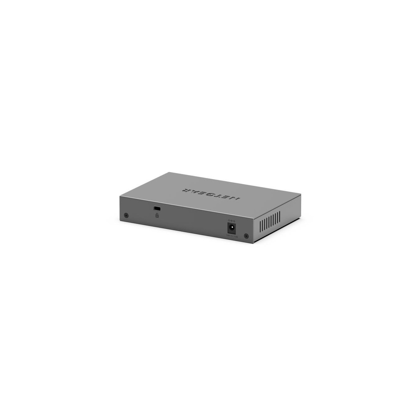 NETGEAR 8-Port Gigabit Unmanaged Switch - GS108Ev4 - Grey, 8x 10/100/1000 Mbps, L2/L3, Fanless