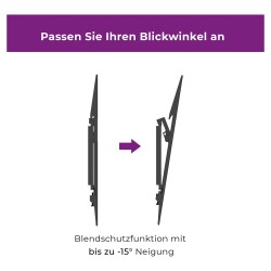ZUB Ultron Wandhalterung Flatscreen WM100 23'-56' Neigung — Buy in Cyprus with Fast Delivery