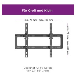 ZUB Ultron Wandhalterung Flatscreen WM100 23'-56' Neigung — Buy in Cyprus with Fast Delivery