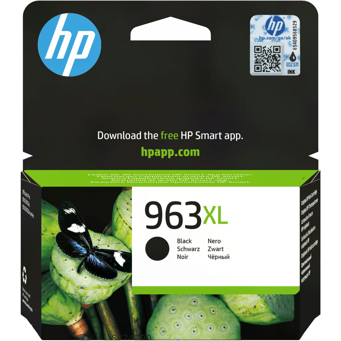 HP 963XL Original High-Yield Ink Cartridge - 3JA30AE - Black (Pigment), 2000 pages — Buy in Cyprus with Fast Delivery