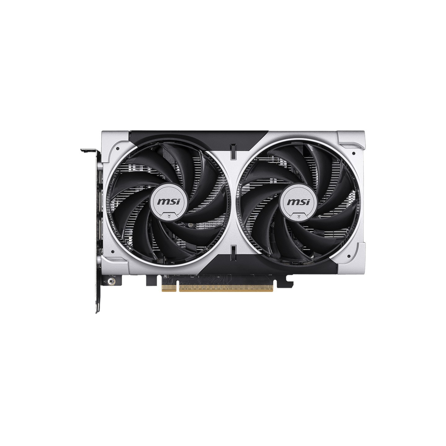 MSI GeForce RTX 5050 8G VENTUS 2X OC - Silver, 8GB GDDR6, 2602 MHz Boost, PCIe 5.0, Dual-Fan (Boxed)