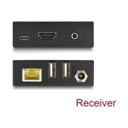 DELOCK HDMI KVM Extender Set uber Cat.6 Kabel 4K 60 Hz 70m — Buy in Cyprus with Fast Delivery
