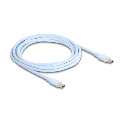 DELOCK USB 2.0 Kabel USB Typ-C St to St PD 3.0 60W 2.5m blau — Buy in Cyprus with Fast Delivery