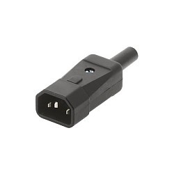 SON Bachmann Kaltgerätestecker sw — Buy in Cyprus with Fast Delivery