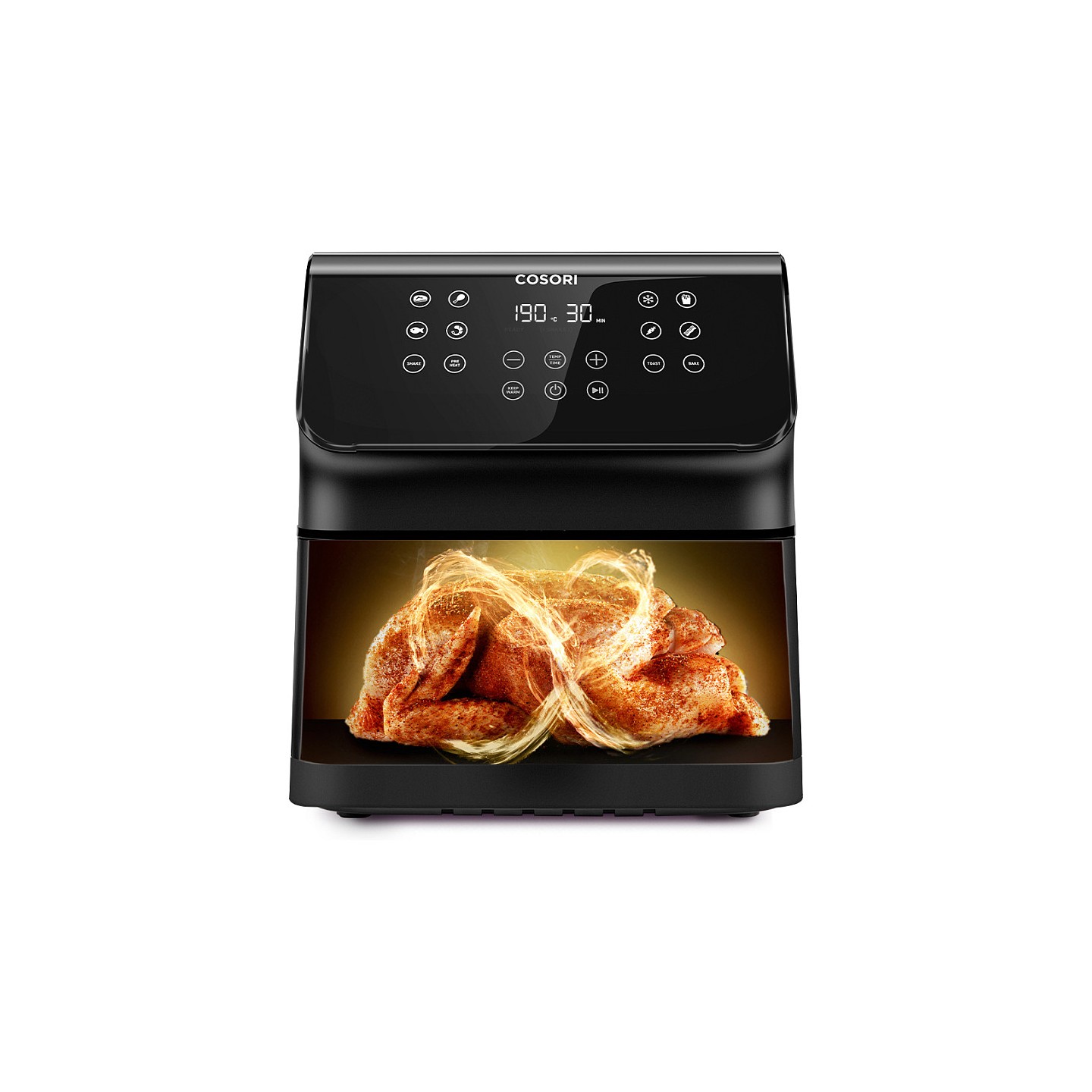 Cosori Premium II Chef Edition Heißluftfritteuse Schwarz — Buy in Cyprus with Fast Delivery