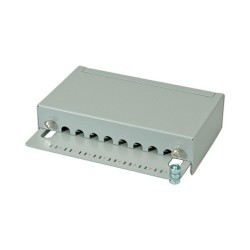 ROLINE Patchpanel 8 Ports Kat.5e Class D geschirmt grau — Buy in Cyprus with Fast Delivery