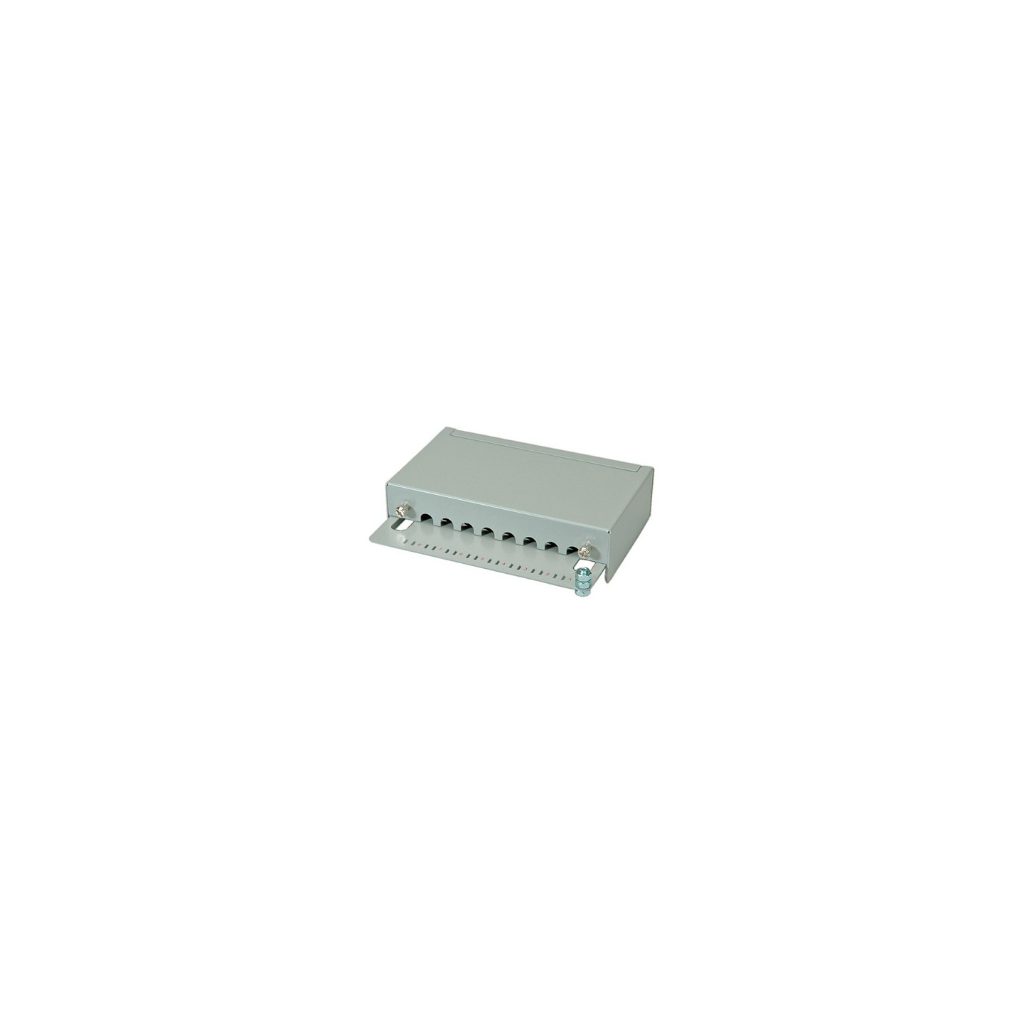 ROLINE Patchpanel 8 Ports Kat.5e Class D geschirmt grau — Buy in Cyprus with Fast Delivery