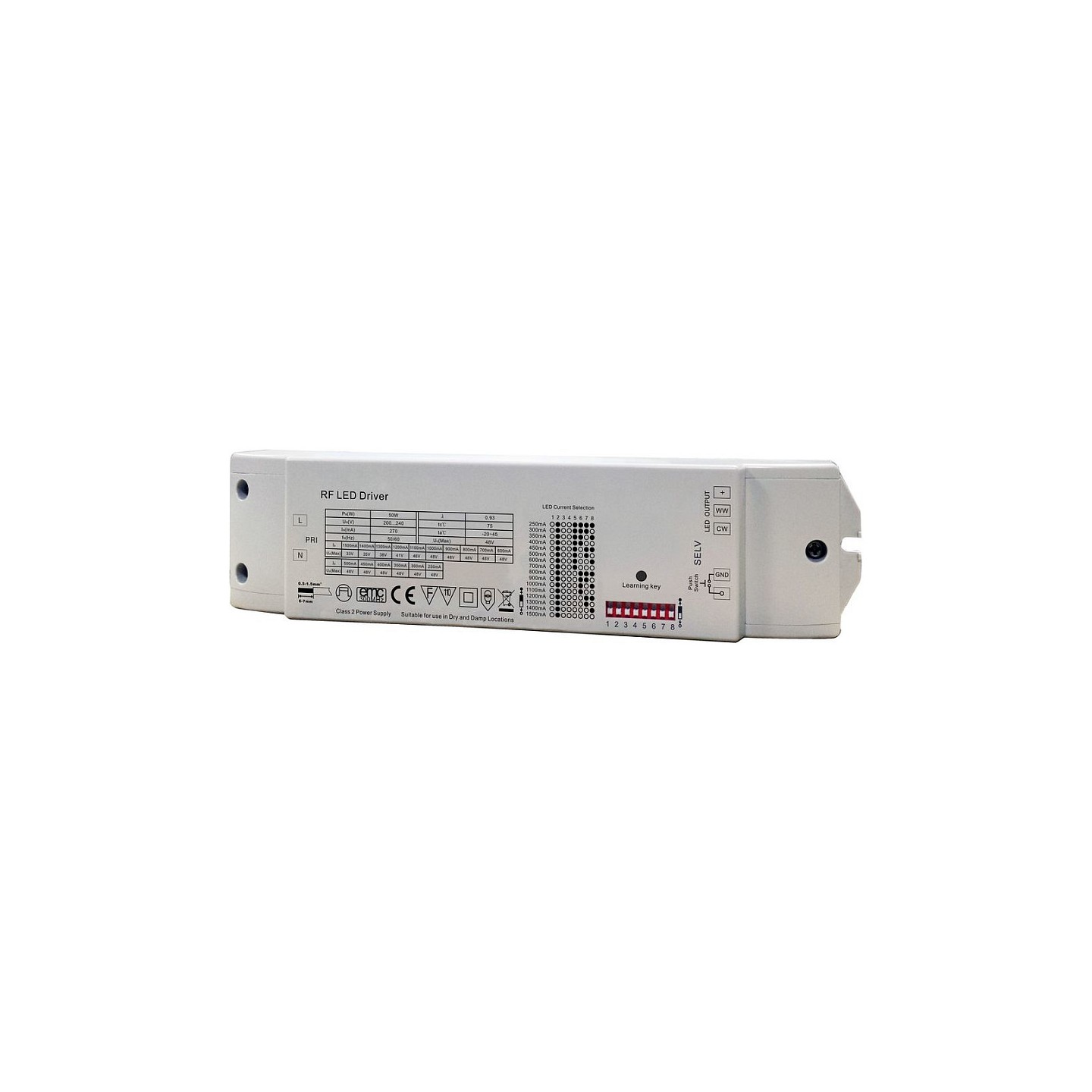 Synergy 21 LED Serie EOS 05 2-Kanal Controller+Netzteil CC dual white (CCT) 50W — Buy in Cyprus with Fast Delivery