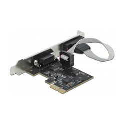 2x seriell DeLock PCI Express Adapter — Buy in Cyprus with Fast Delivery
