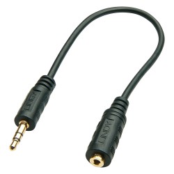 LINDY Audioadapter 2.5mm Kupplung an 3.5mm Stecker 0.2m — Buy in Cyprus with Fast Delivery
