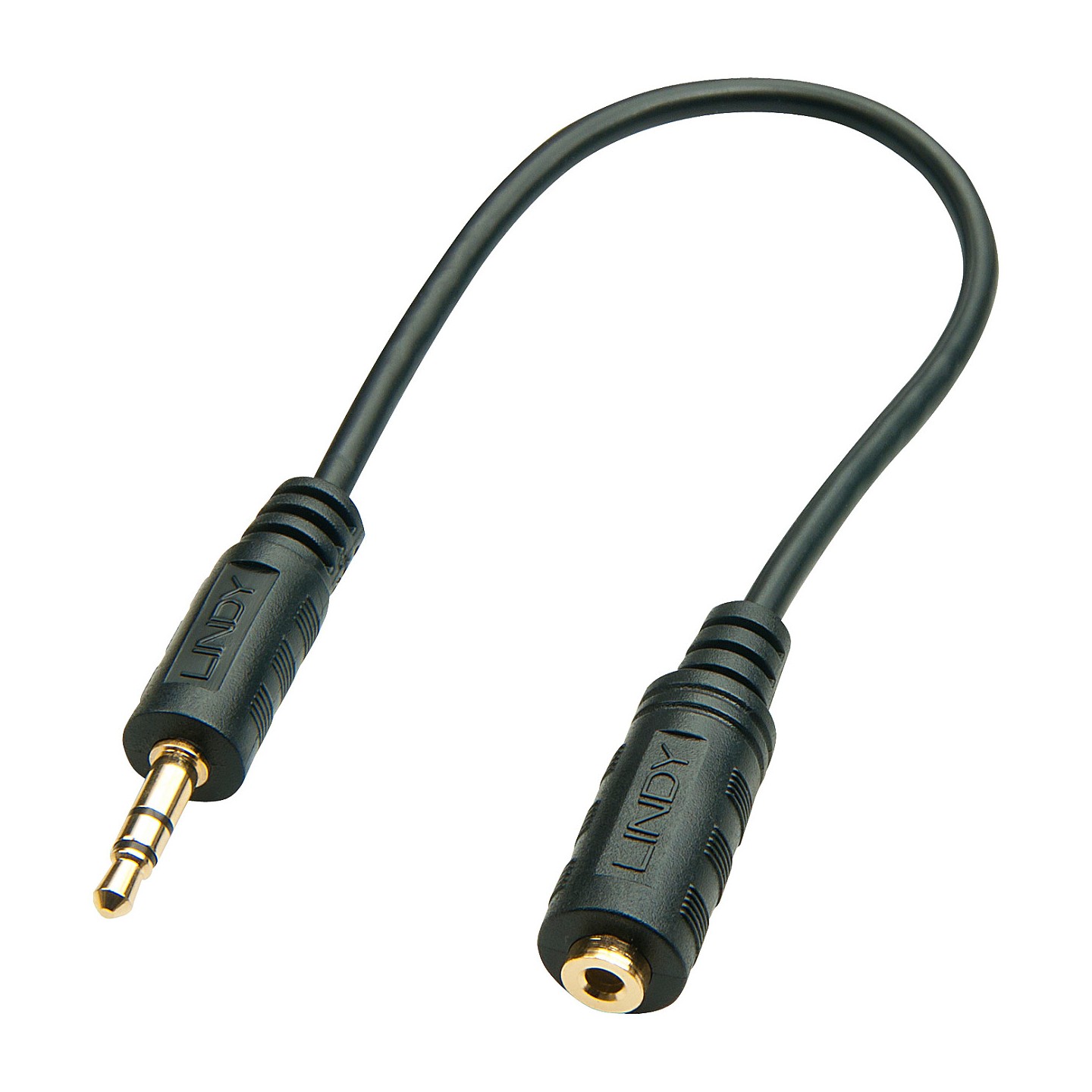 LINDY Audioadapter 2.5mm Kupplung an 3.5mm Stecker 0.2m — Buy in Cyprus with Fast Delivery