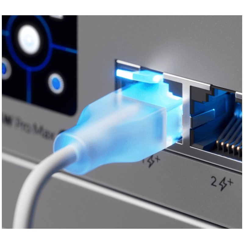 Buy Ubiquiti UniFi Etherlighting Patch Cable - UACC-CABLE-PATCH-EL-8M-W - 8m Cat... in Cyprus, Nicosia, Limassol, Larnaka, Pafos