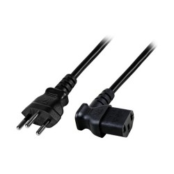 EFB Netzkabel Schweiz Typ 12 - C13 90°.sw.1.8m.3x0.75mm — Buy in Cyprus with Fast Delivery