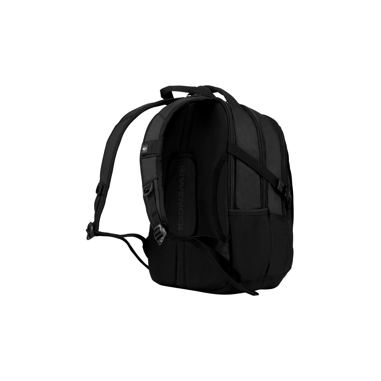 WENGER Sidebar Notebook Rucksack fuer 35.8 bis 39.6cm 14.1 bis 15.6Zoll Tablet Laptop 2 seitliche Taschen schwarz