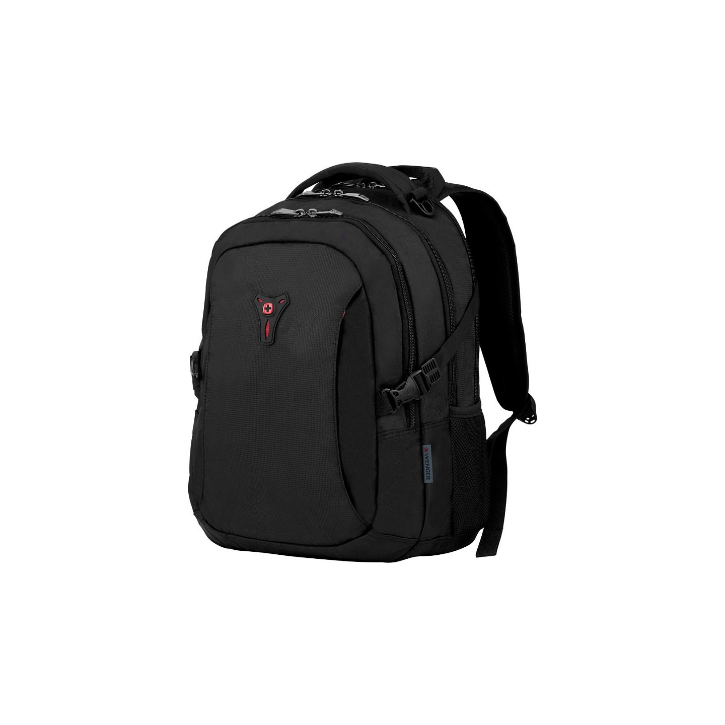 WENGER Sidebar Notebook Rucksack fuer 35.8 bis 39.6cm 14.1 bis 15.6Zoll Tablet Laptop 2 seitliche Taschen schwarz