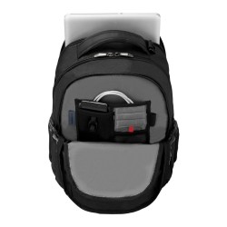 WENGER Sidebar Notebook Rucksack fuer 35.8 bis 39.6cm 14.1 bis 15.6Zoll Tablet Laptop 2 seitliche Taschen schwarz