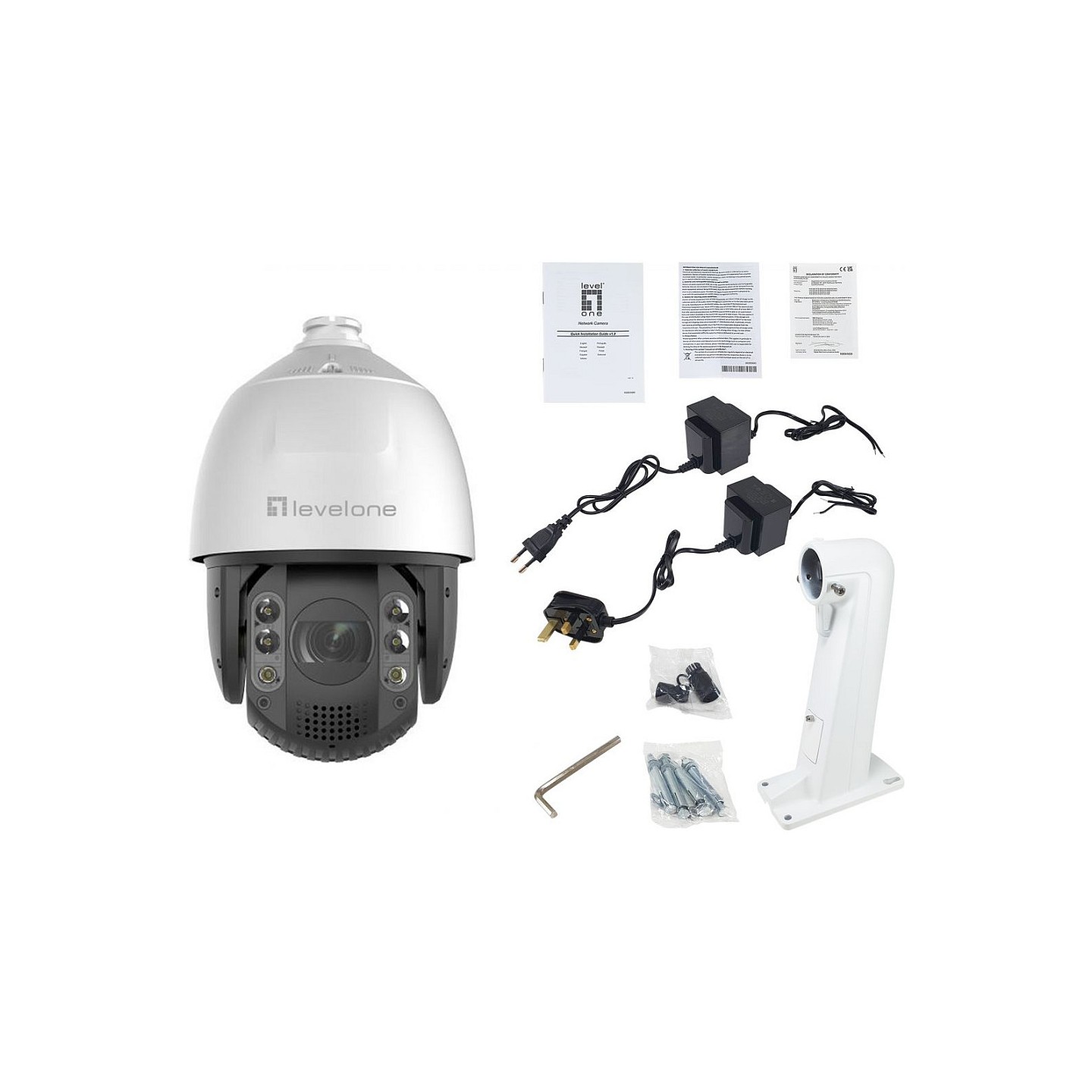 IPCam FCS-4072 PTZ32x Dome Out 4MP H.265 IR 20W PoE — Buy in Cyprus with Fast Delivery
