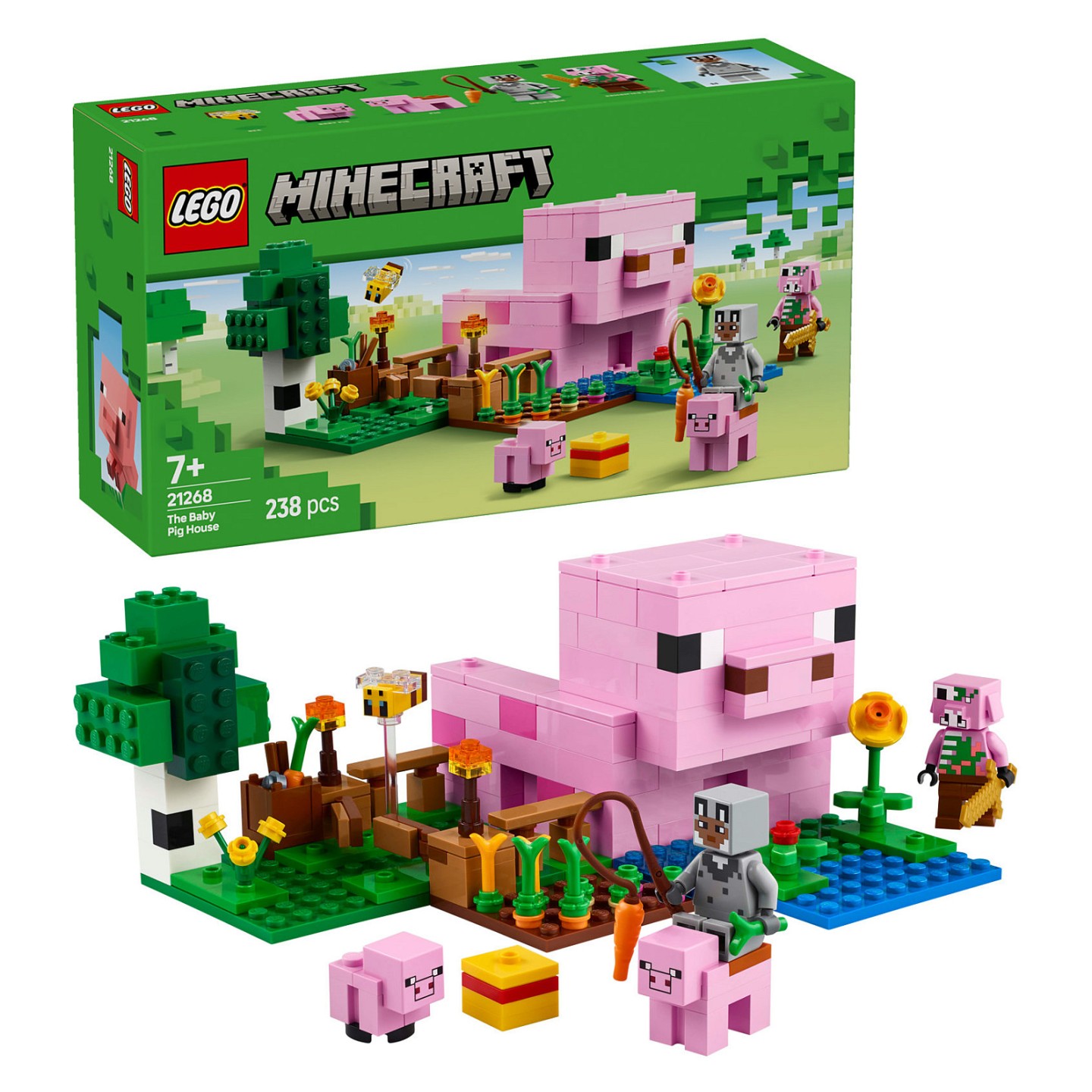 LEGO 21268 Minecraft Das Babyschwein-Haus — Buy in Cyprus with Fast Delivery