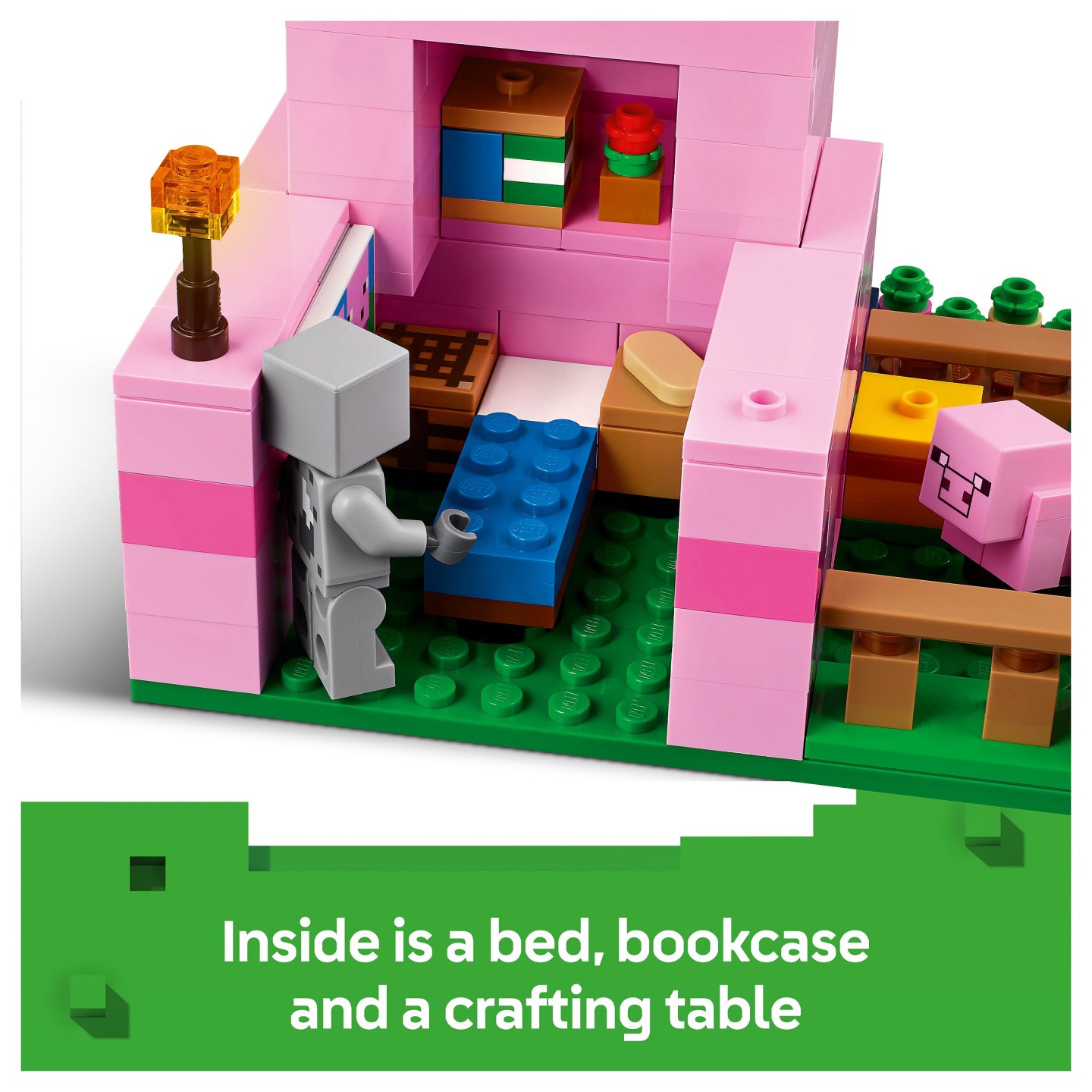 LEGO 21268 Minecraft Das Babyschwein-Haus — Buy in Cyprus with Fast Delivery