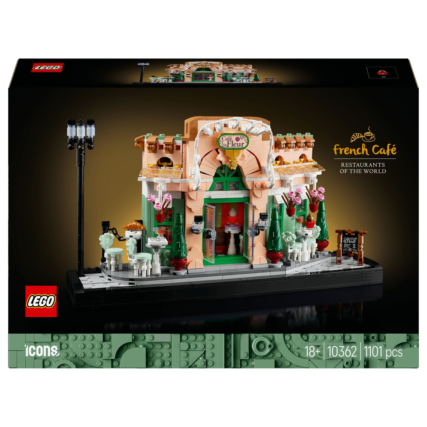 LEGO Icons Französisches Café 10362 — Buy in Cyprus with Fast Delivery