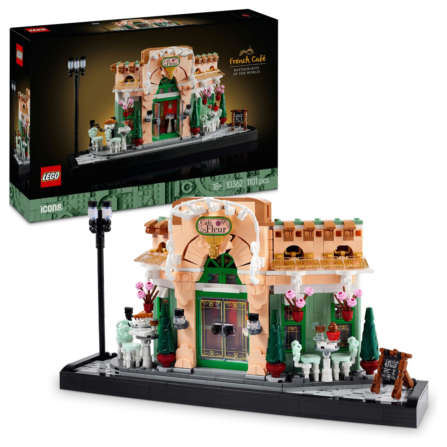 LEGO Icons Französisches Café 10362 — Buy in Cyprus with Fast Delivery