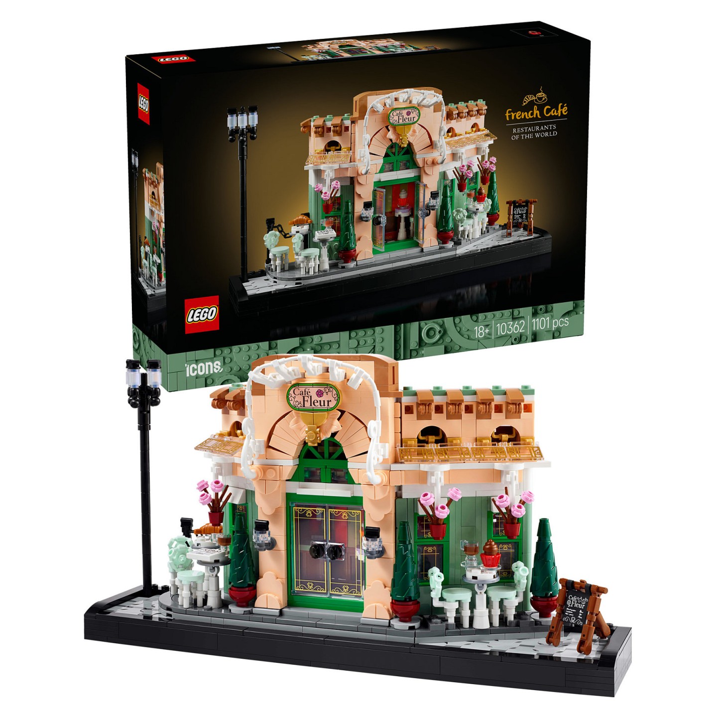 LEGO Icons Französisches Café 10362 — Buy in Cyprus with Fast Delivery