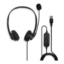 Stereo Headset USB mit Mikrofon — Buy in Cyprus with Fast Delivery