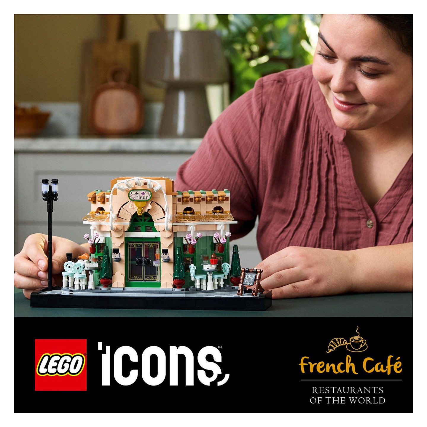LEGO Icons Französisches Café 10362 — Buy in Cyprus with Fast Delivery