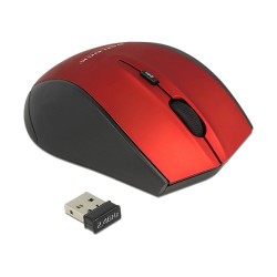 DELOCK Maus Ergonomische optische 5-Tasten Maus 2.4 G — Buy in Cyprus with Fast Delivery