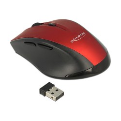 DELOCK Maus Ergonomische optische 5-Tasten Maus 2.4 G — Buy in Cyprus with Fast Delivery