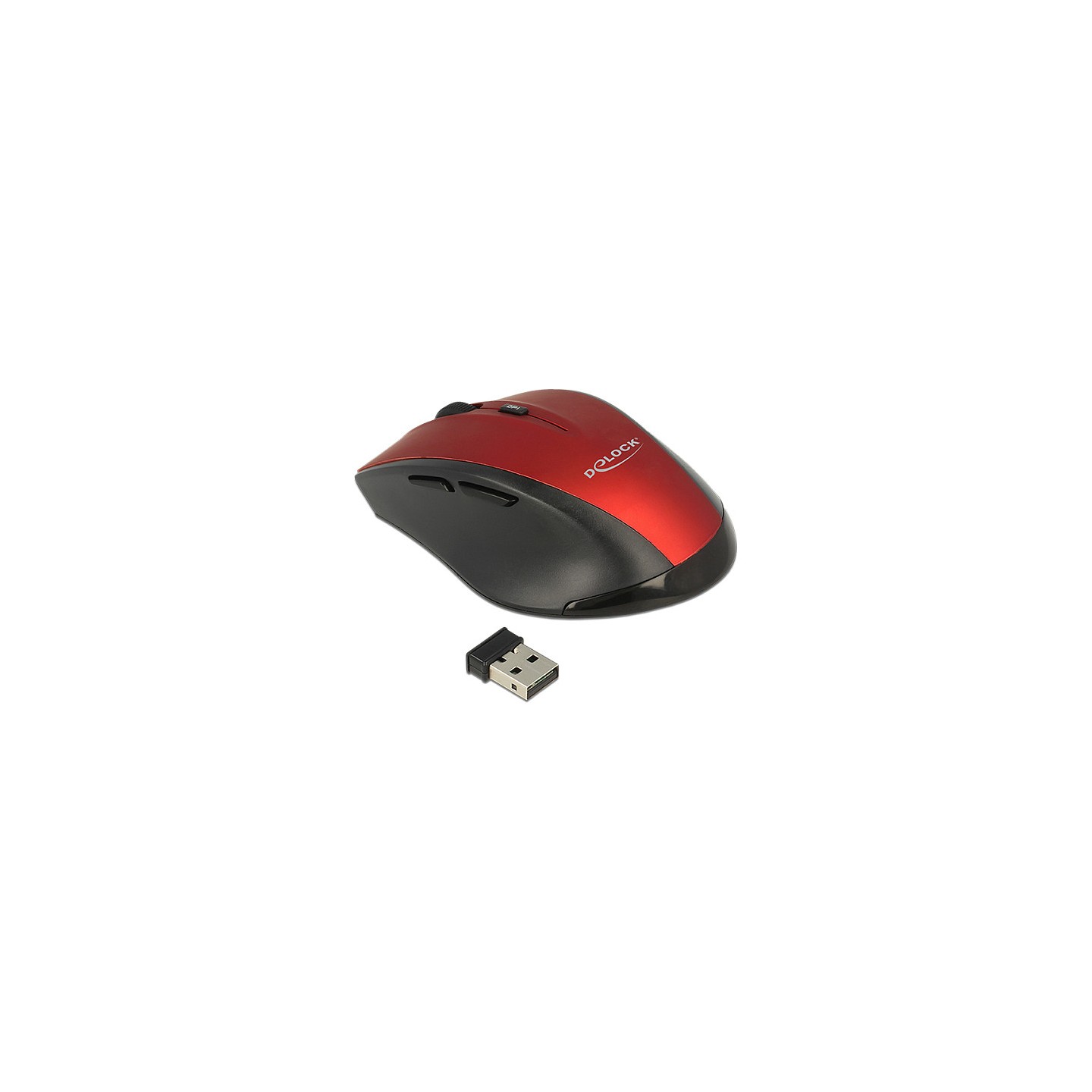DELOCK Maus Ergonomische optische 5-Tasten Maus 2.4 G — Buy in Cyprus with Fast Delivery