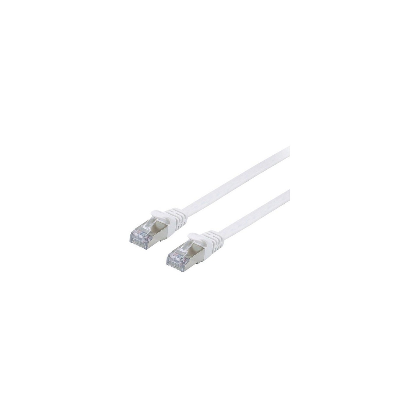 Equip Patchkabel Cat6A U FTP 2xRJ45 3.00m weiß Flach LSZH Polybeutel — Buy in Cyprus with Fast Delivery