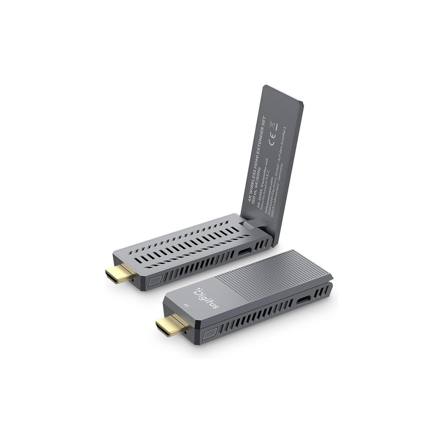 DIGITUS Wireless HDMI Extender Set bis 150m 4K 60Hz — Buy in Cyprus with Fast Delivery