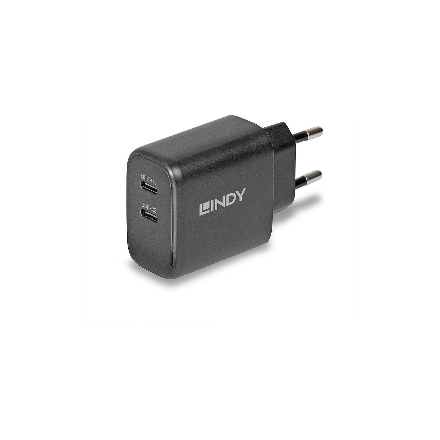 LINDY USB-C Ladegerät 2-Port GaN Charger 65W. schwarz — Buy in Cyprus with Fast Delivery
