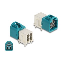 DELOCK Mini FAKRA Z Stecker quad gewinkelt A-Typ PCB — Buy in Cyprus with Fast Delivery