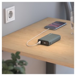 RealPower Powerbank PB-20000 PD+ Midnight Green 20.000mAh — Buy in Cyprus with Fast Delivery
