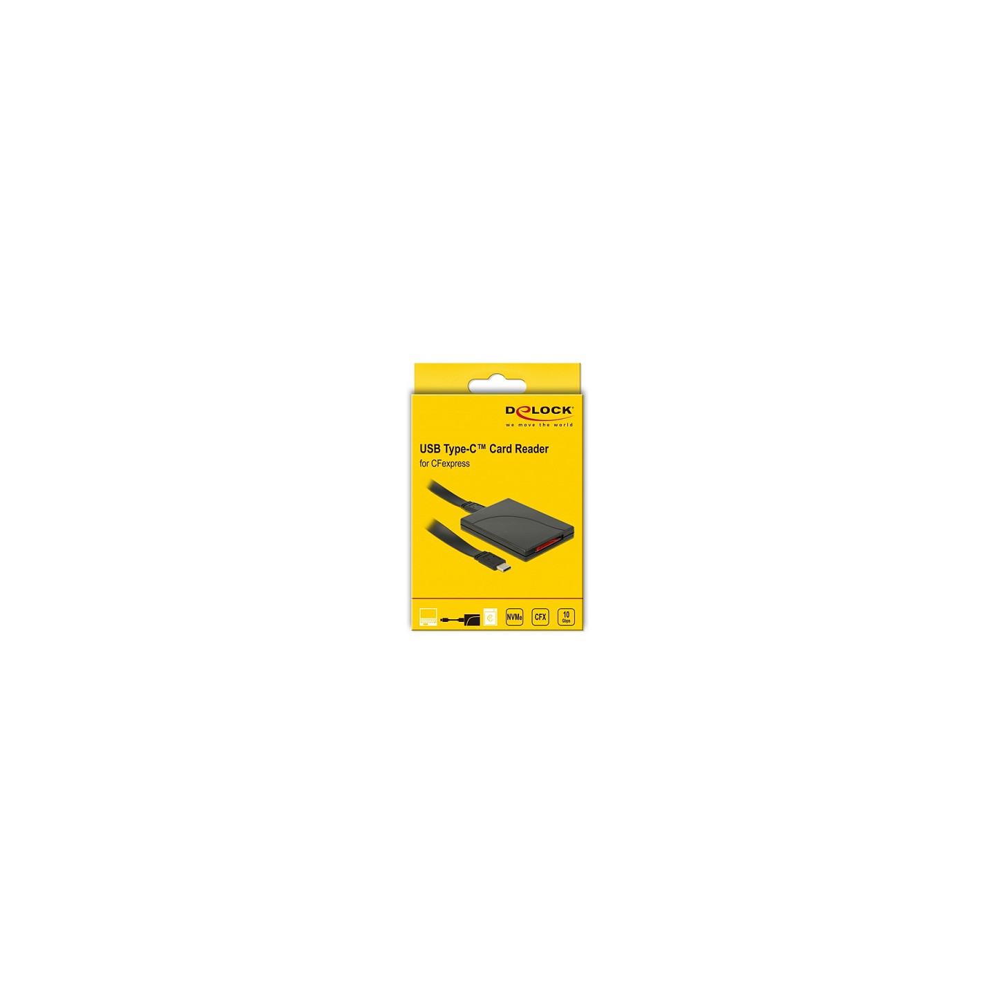 Delock USB Type-CTM Card Reader für CFexpress Speicherkarten — Buy in Cyprus with Fast Delivery