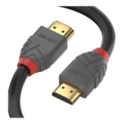 LINDY HDMI High Speed Kabel Anthra Line 1m — Buy in Cyprus with Fast Delivery