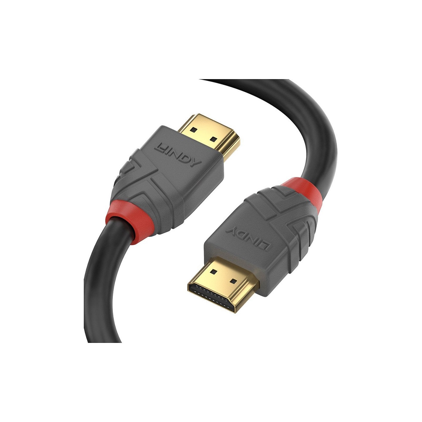LINDY HDMI High Speed Kabel Anthra Line 1m — Buy in Cyprus with Fast Delivery