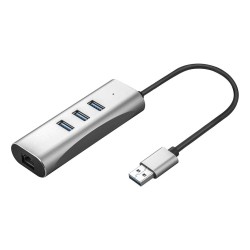 VALUE USB 3.2 Gen 1 zu Gigabit Ethernet Konverter + 3-Port USB Hub — Buy in Cyprus with Fast Delivery