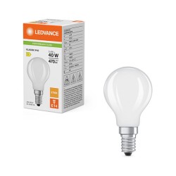 Osram LED Classic P 40 Filament P 3.4W 827 Frosted E14 LED-Lampen. klassische Mini — Buy in Cyprus with Fast Delivery
