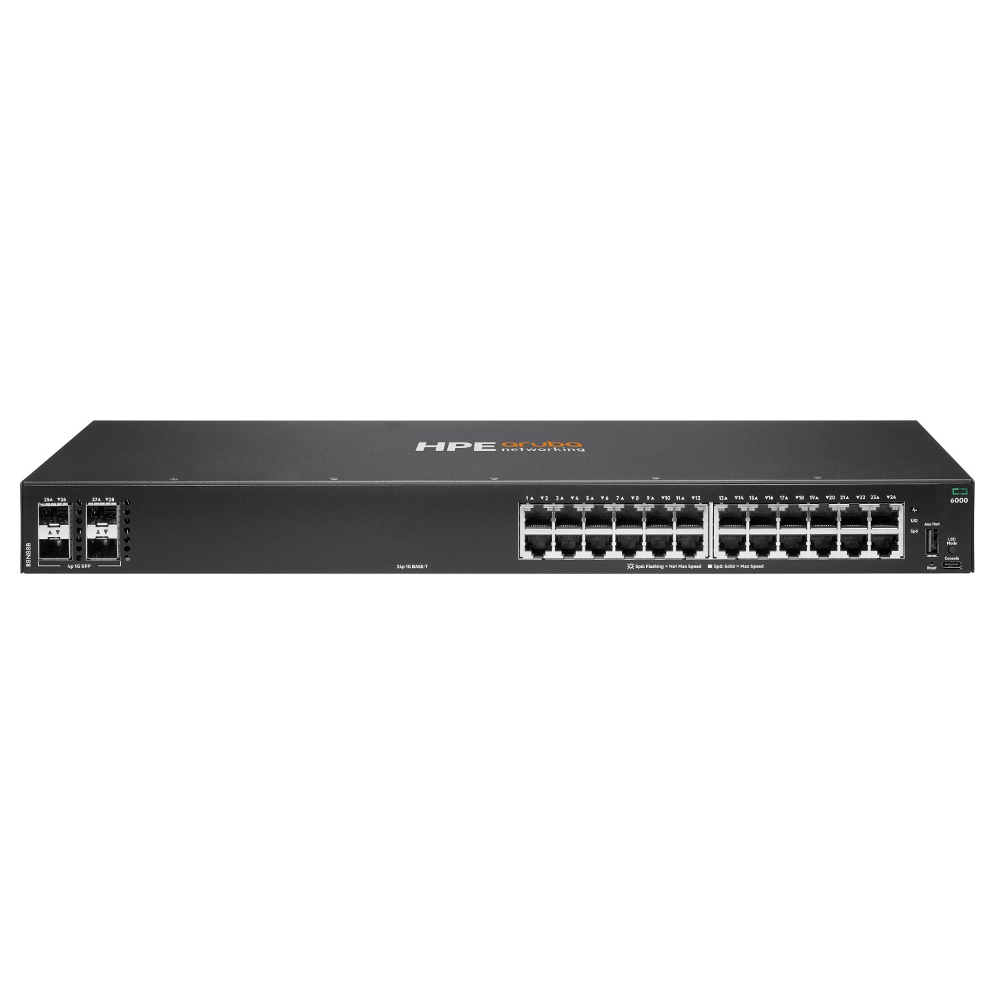 HPE Aruba Networking CX 6000 24p 10M 100M 1G 4p SFP 1G Switch EU — Buy in Cyprus with Fast Delivery