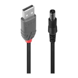 LINDY USB 2.0 Typ A an DC 5.5 2.5mm St Adapterkabel 1.5m — Buy in Cyprus with Fast Delivery